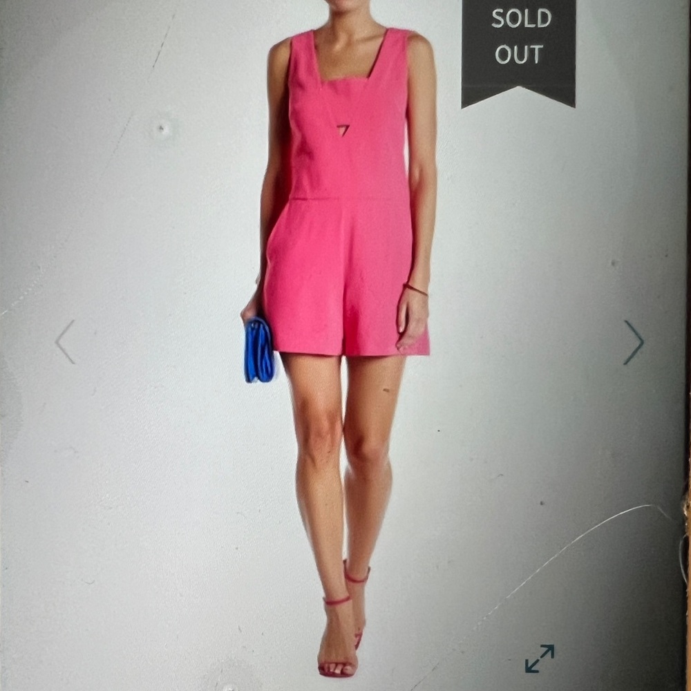 Trina Turk Pink Romper